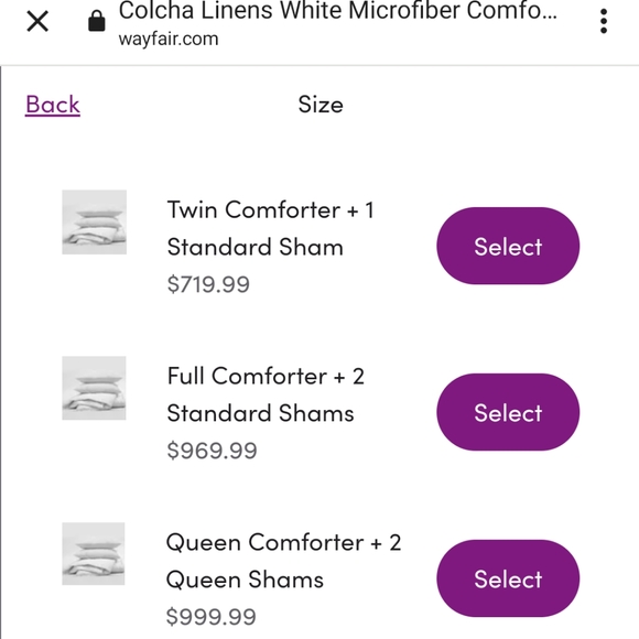 COLCHA LINENS Cambric White Comforter Super Queen - Picture 6 of 6